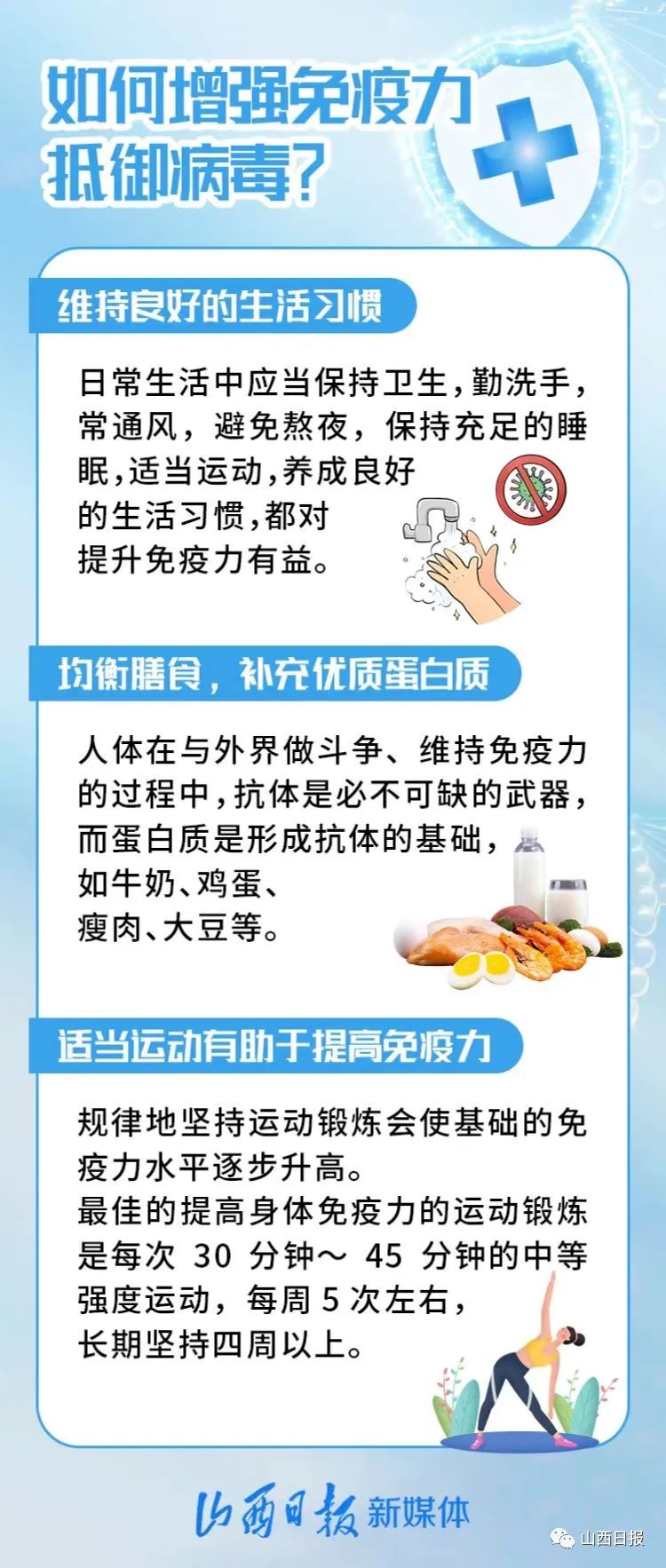 海报丨疫情防控,提高自身免疫力也很重要_智慧生活报网