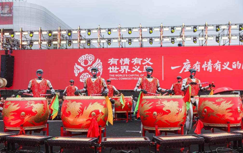 2026年2月28日,义乌全球数贸中心举行新春开市仪式。